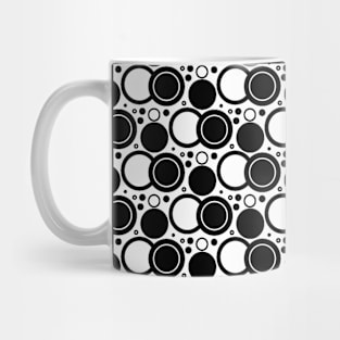 Black and white seamless pattern Mug